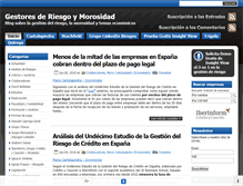 Tablet Screenshot of gestoresderiesgo.com